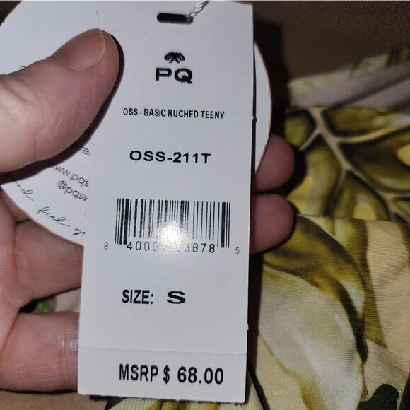 PQ Swim Floral Bikini Bottom NWT Size Small - Picture 6 of 6